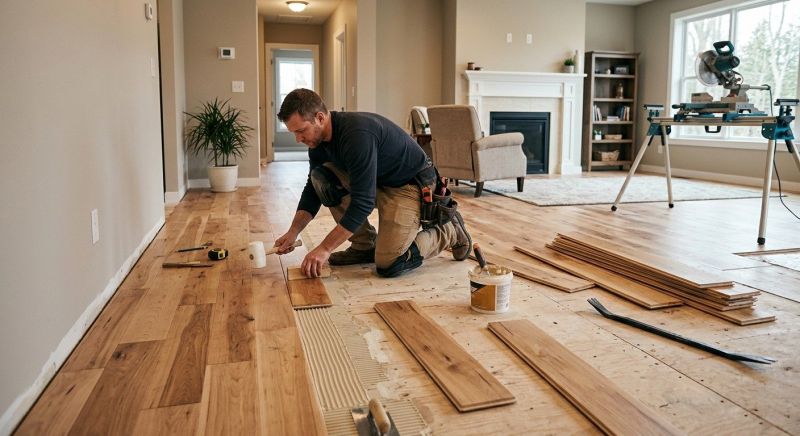Engineered Wood Installation in Warrenton, VA