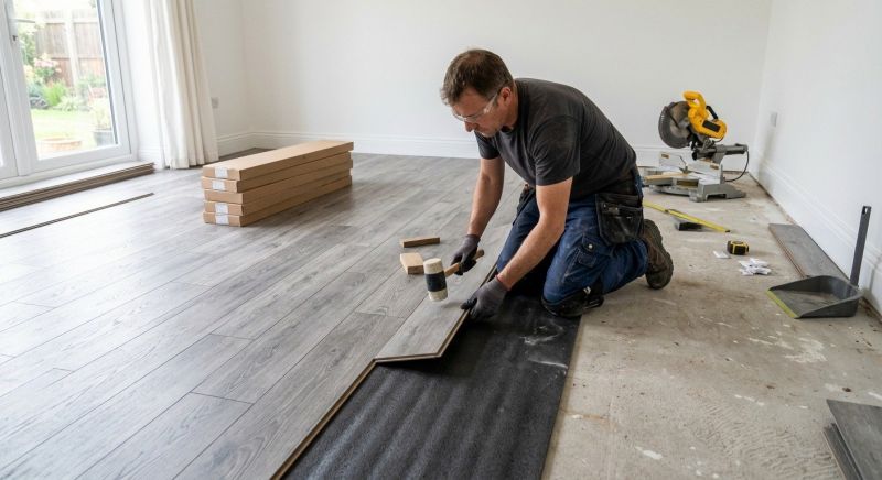 Laminate Floor Installation in Loudoun County, VA