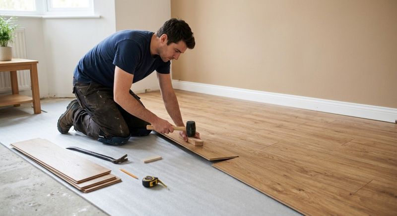 Laminate Floor Remodeling in Fredericksburg, VA