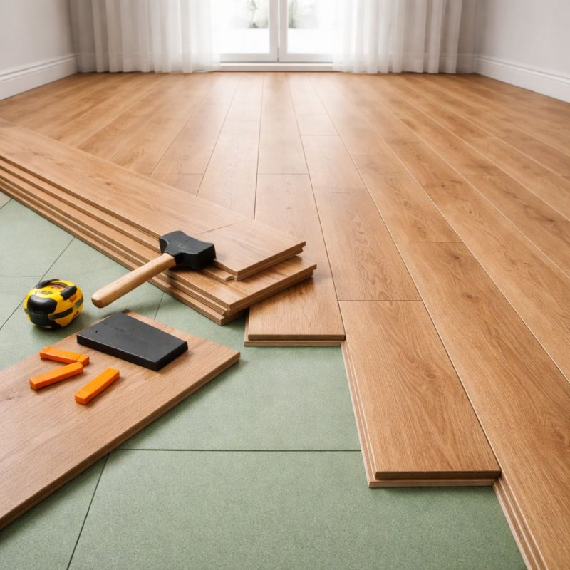 Plank Laminate Installation in Greensboro, NC