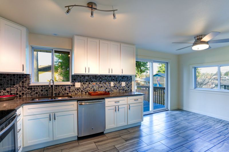Kitchen with Vinyl Plank Flooring