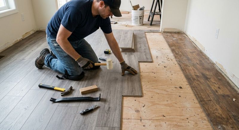 Laminate Floor Installation in Greensboro, NC