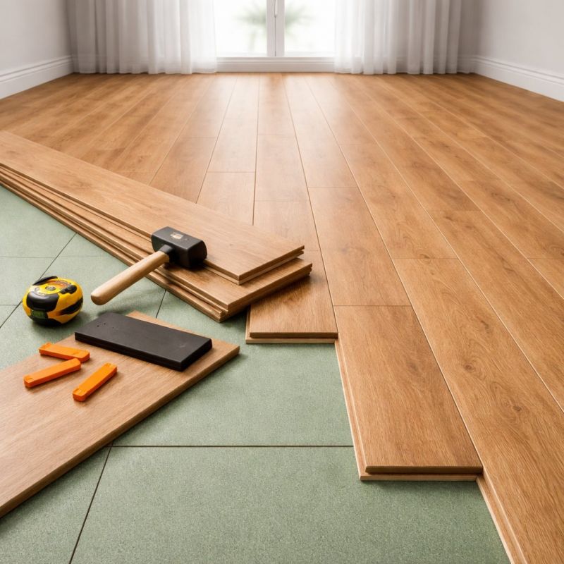 Laminate Floor Remodeling in Loudoun County, VA