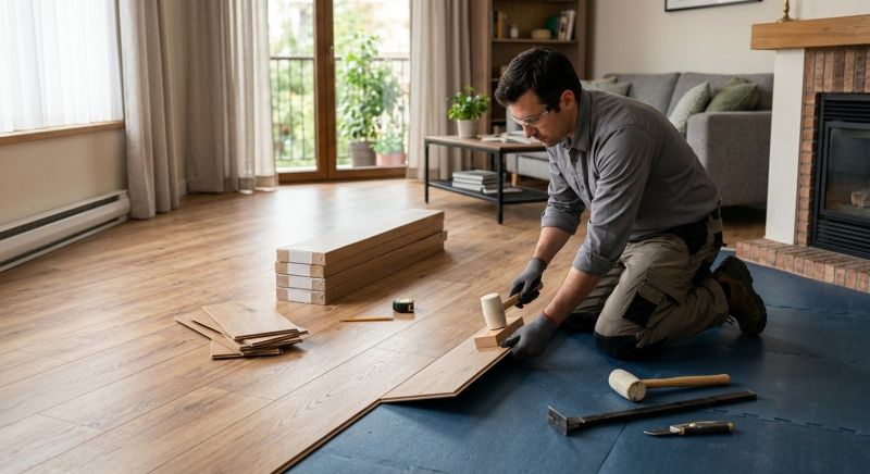 Laminate Floor Replacement in Loudoun County, VA