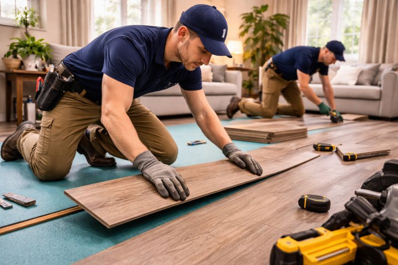 Laminate Flooring Replacement in Fredericksburg, VA