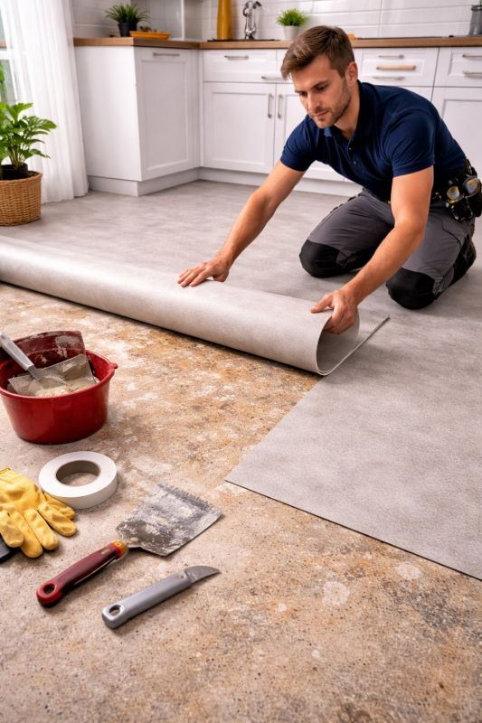 Linoleum Floor Installation in Longmont, CO