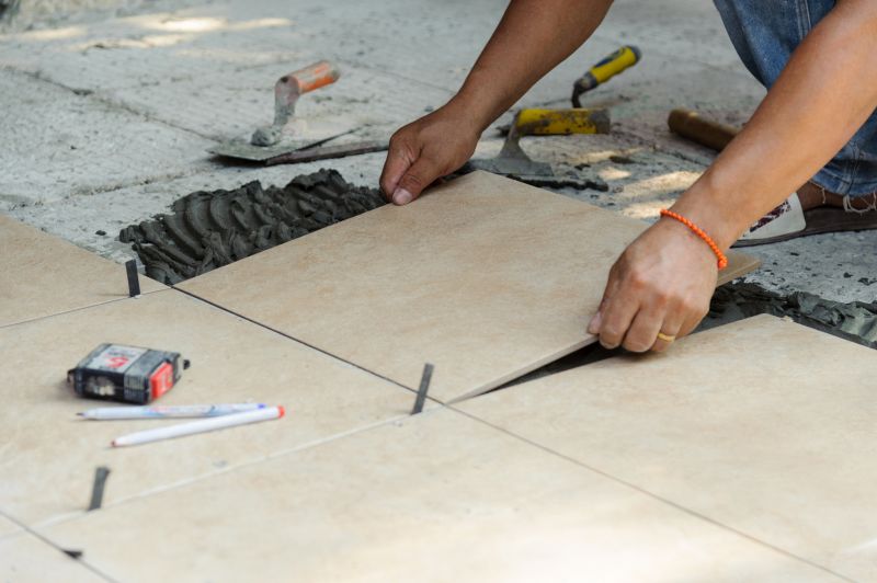 Mosaic Tile Floor Installation in Fredericksburg, VA