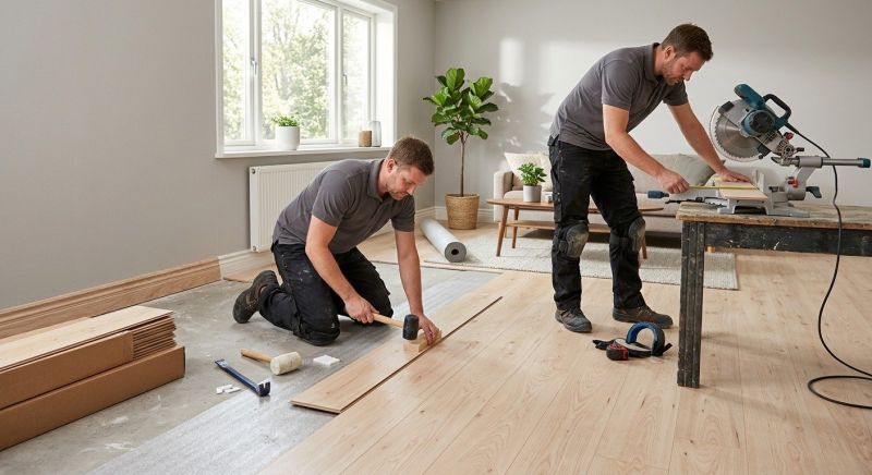Plank Laminate Installation in Fort Wayne, IN