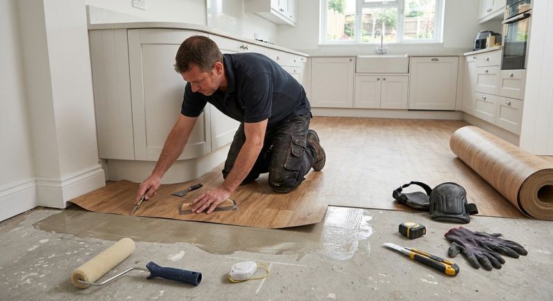 Sheet Linoleum Installation in Mesa, AZ