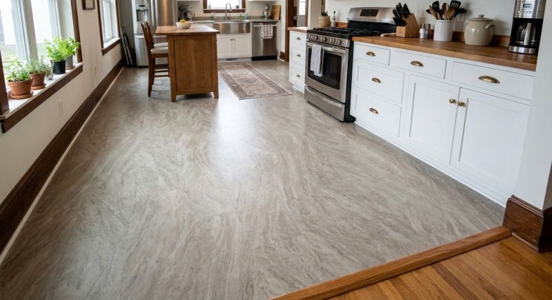 Sheet Linoleum Installation in Weatherford, TX