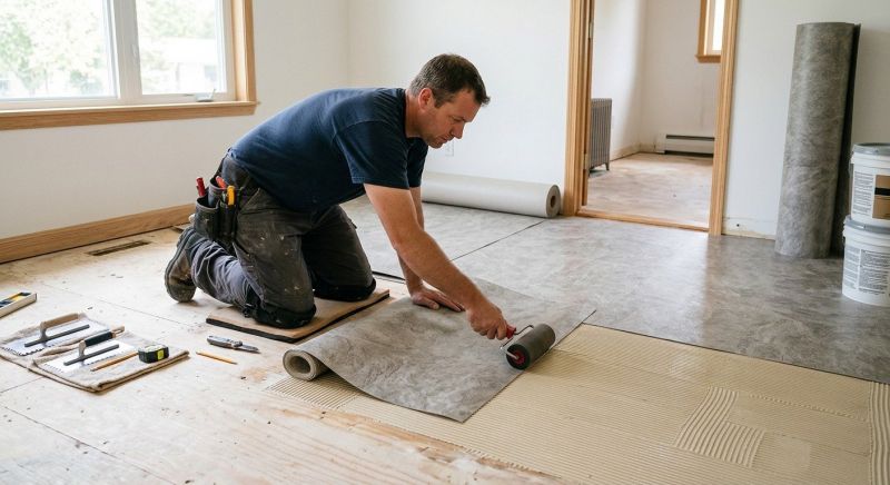 Sheet Vinyl Installation in Fairfax County, VA