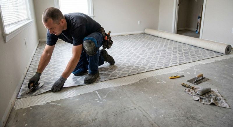 Sheet Vinyl Installation in Denver County, CO