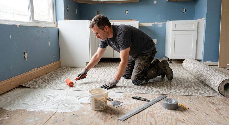 Sheet Vinyl Installation in Austin, TX